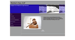 Desktop Screenshot of marionsinn.com